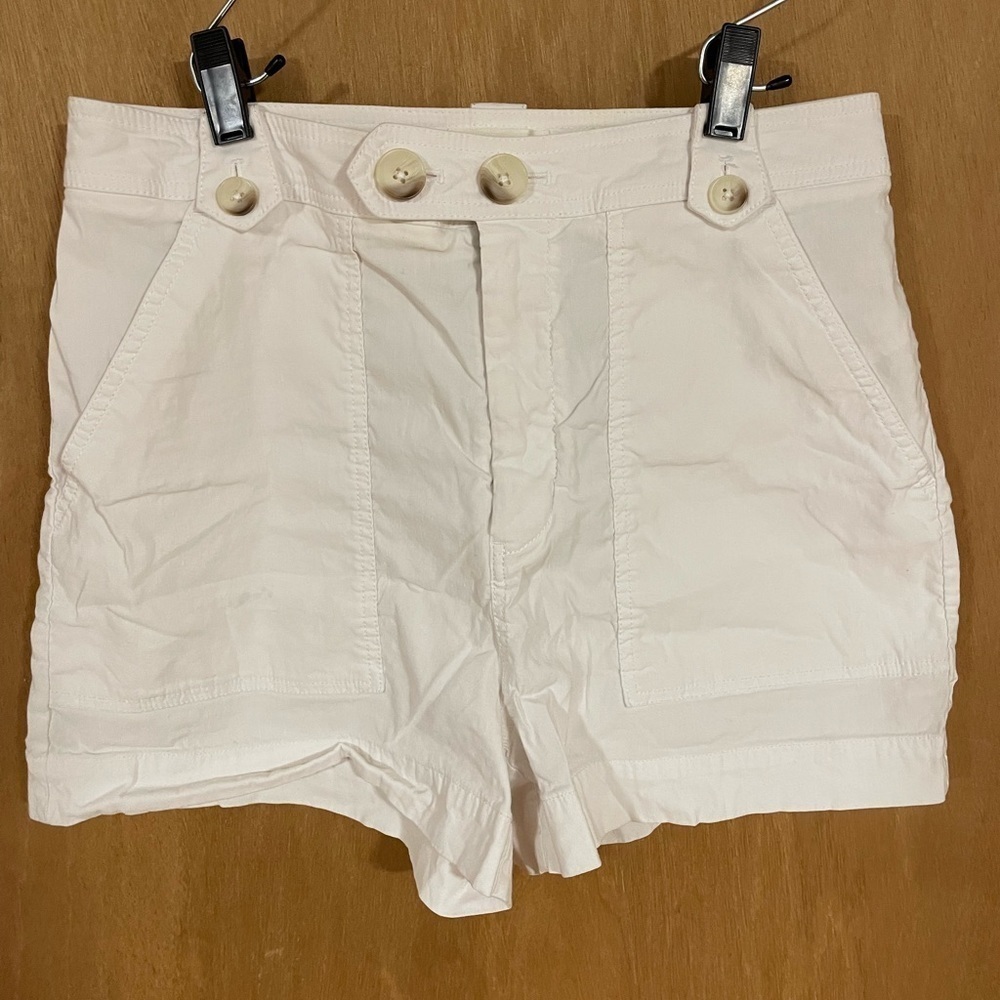 MAEVE -by anthropology white Colette sailor shorts